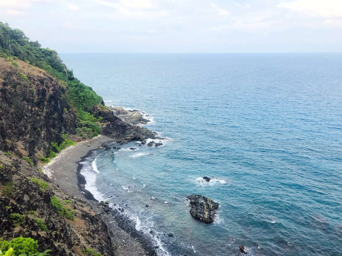 Munda pahad beach view