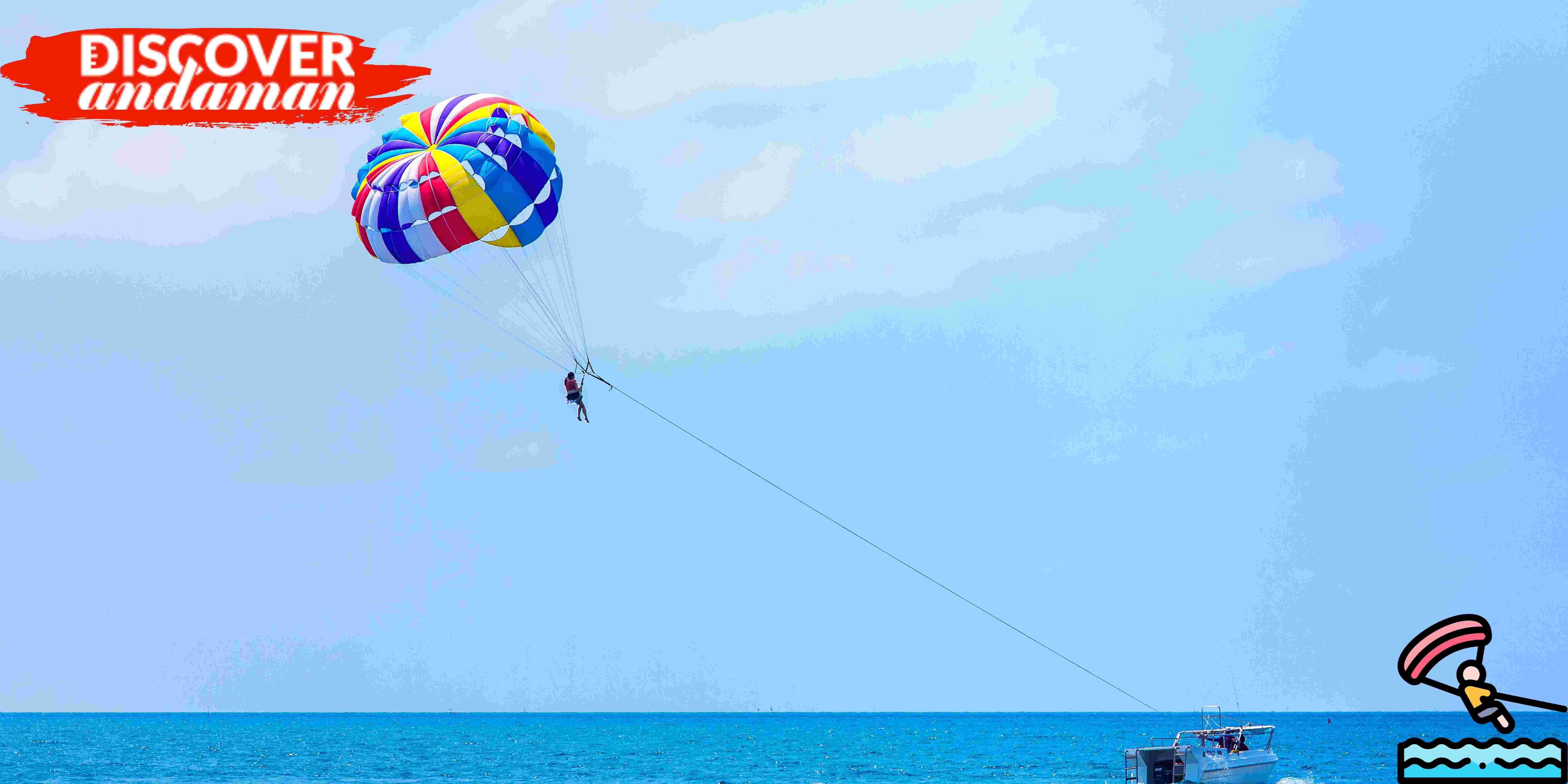Parasailing in Port Blair