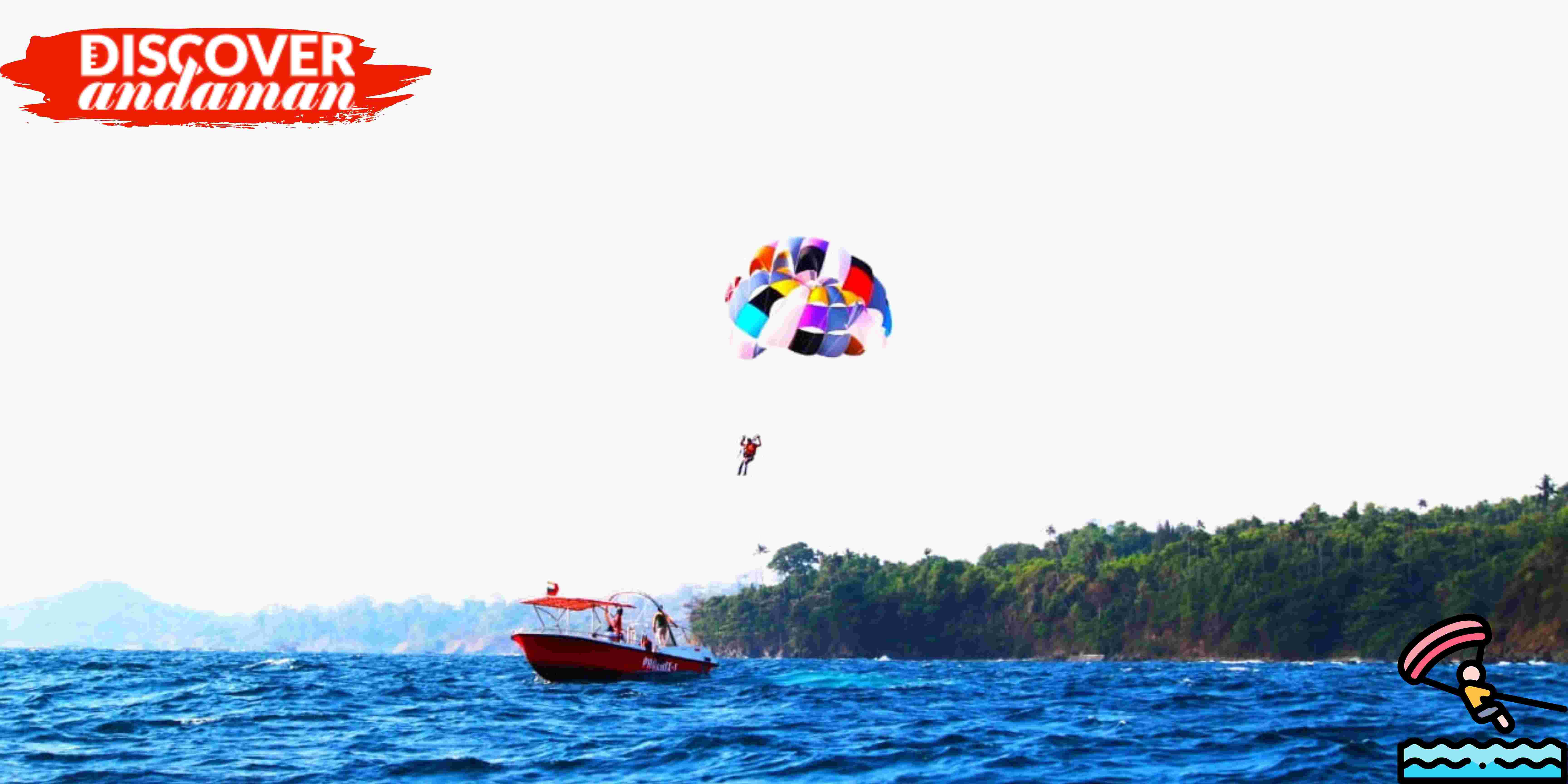 Parasailing in Port Blair