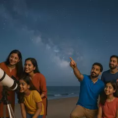Stargazing in Neil Island